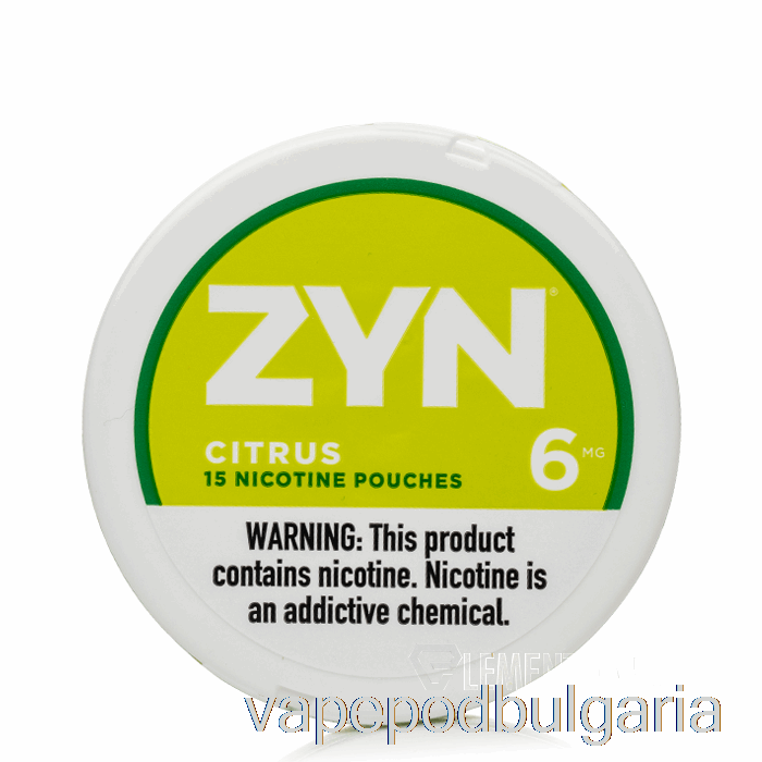 Vape Bulgaria Zyn Nicotine Pouches - Citrus 6mg